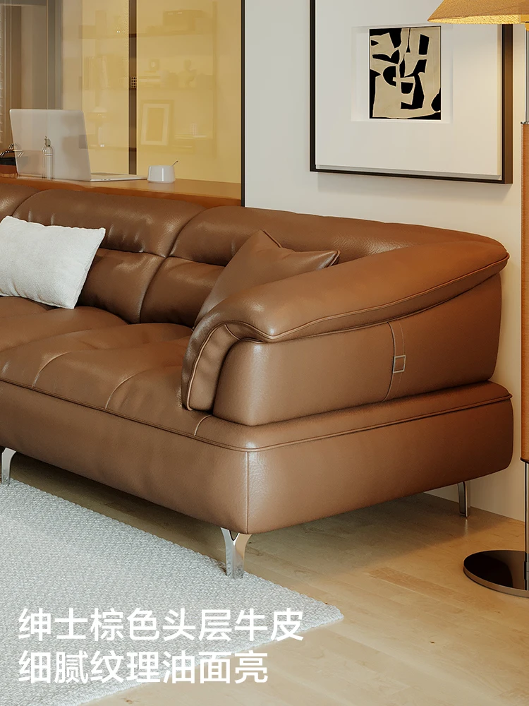 NEW Leather sofa living room Italian style