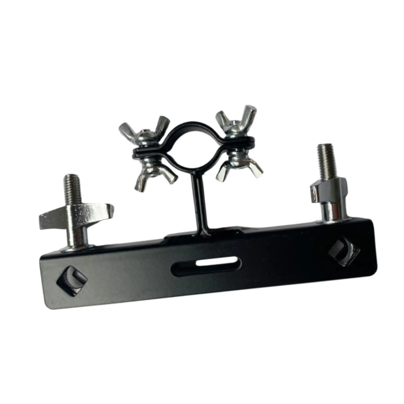 Bass Drum Cowbell Mount, Extended Frame Clamp, Clamp Mount, Cowbell Hardware Mount