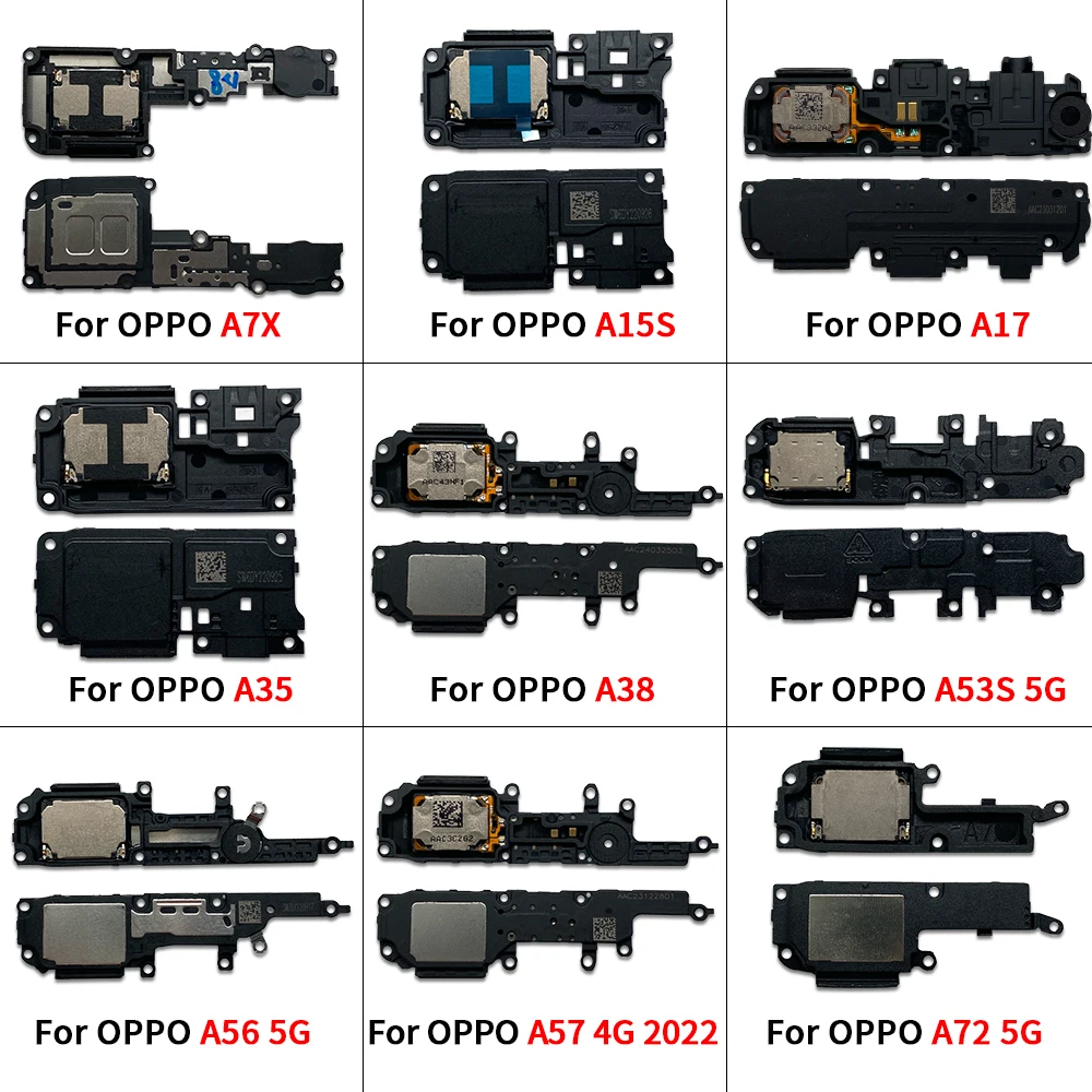 NEW For OPPO A7X A15S A17 A35 A38 A53S A56 A57 A72 A73 A74 A76 A77S A78 4G 5G bottom Loud Speaker Sound Buzzer Ringer Flex Cable