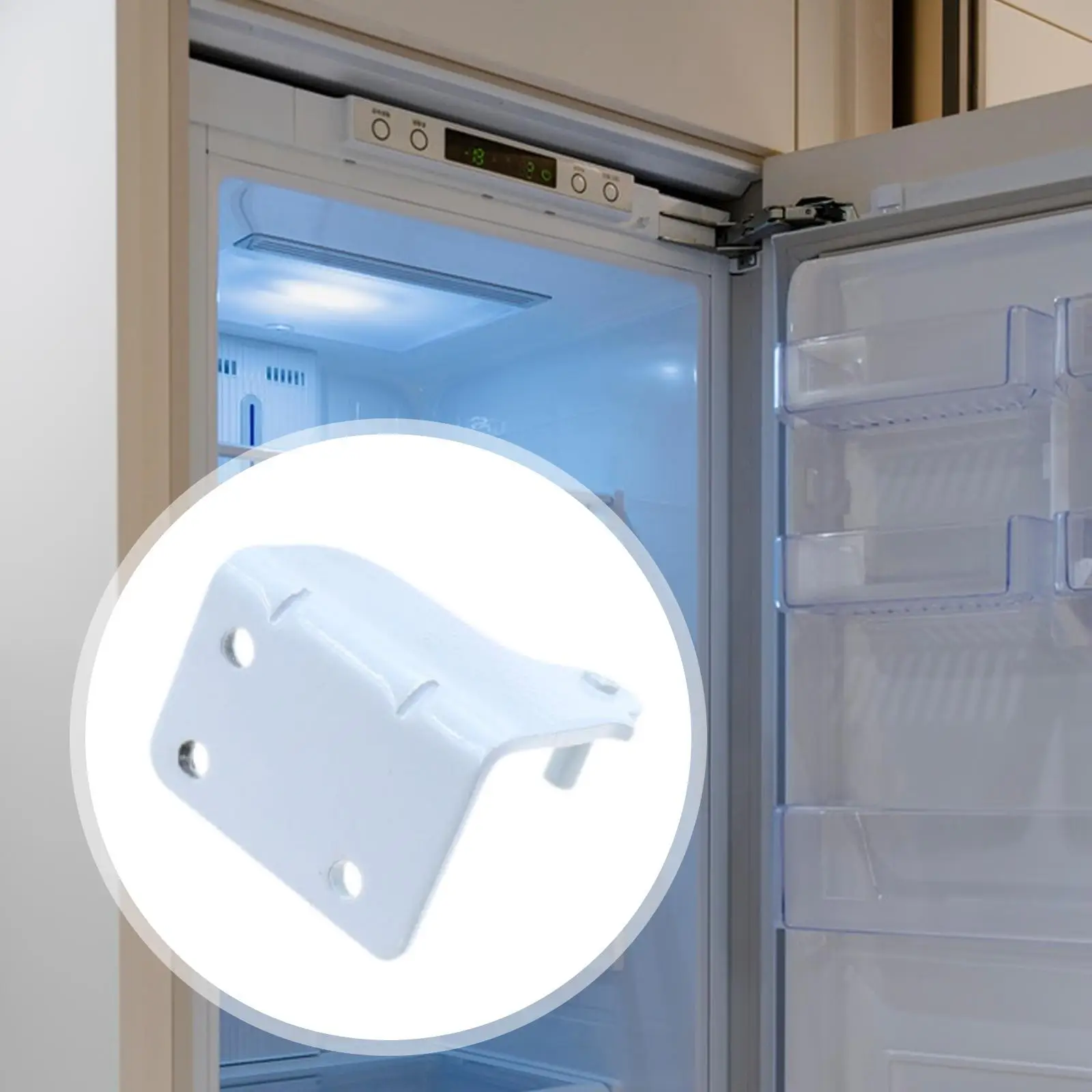 Lower Hinge Bracket ,Stainless Steel, Easy Install, Enhanced Performance, Sturdy, Replacement, Repair Door Axis Assembly