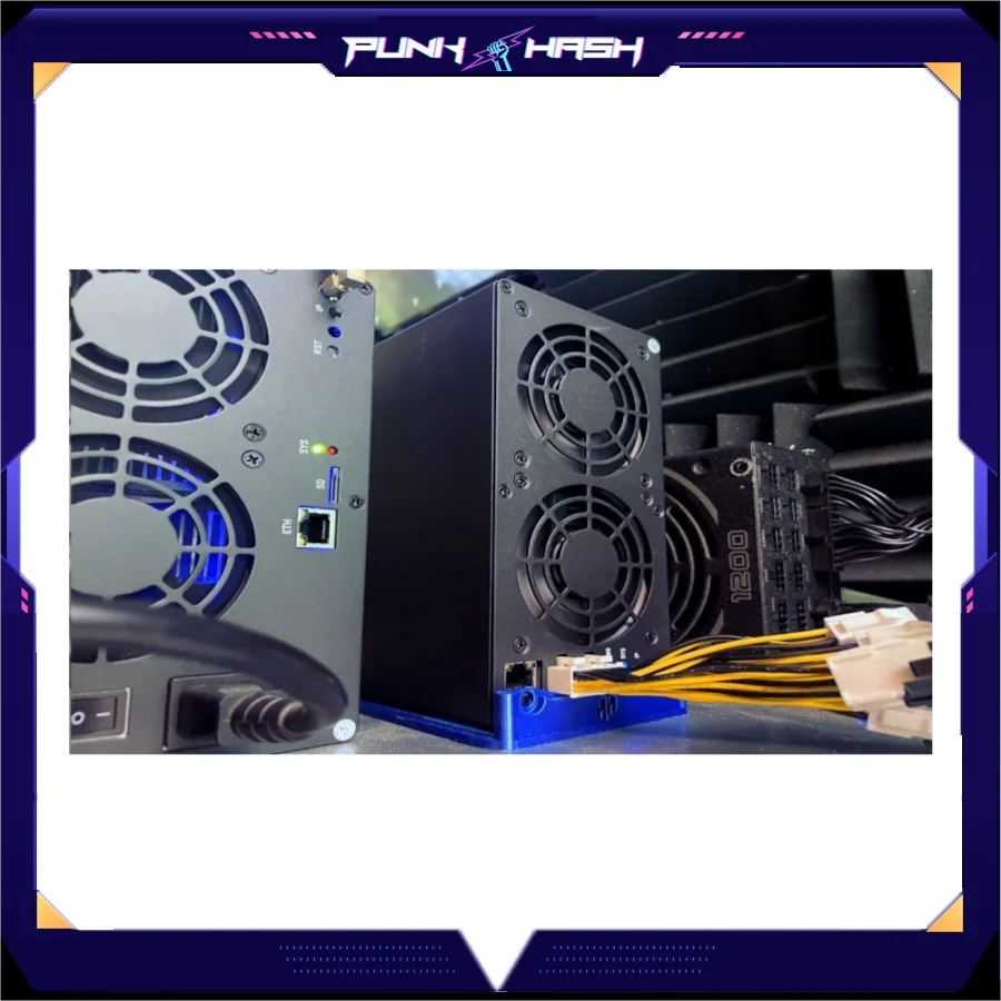 Совершенно новая модель Goldshell AL-BOX II 720G 360W ALPH Miner albox 2 Blake3 алгоритм Alephium Mining Machine с дополнительным блоком питания.