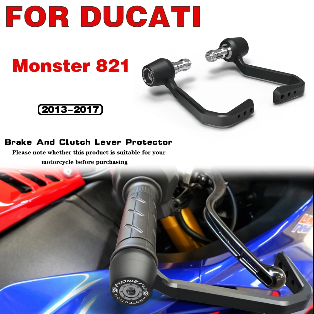 

Motorcycle accessories Brake Clutch Lever Protector Kit For DUCATI Monster 821 / Dark / Stripe 2013 2014 2015 2016 2017