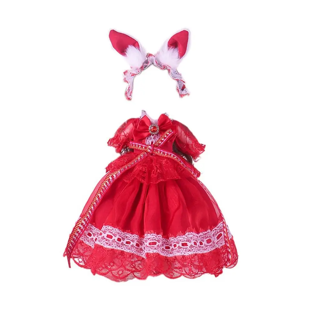 

Multiple Movable 30cm Bjd Doll Toy Attractive Eyes Ball-jointed Lace Princess Doll Removable Joint Doll BJD Dolls