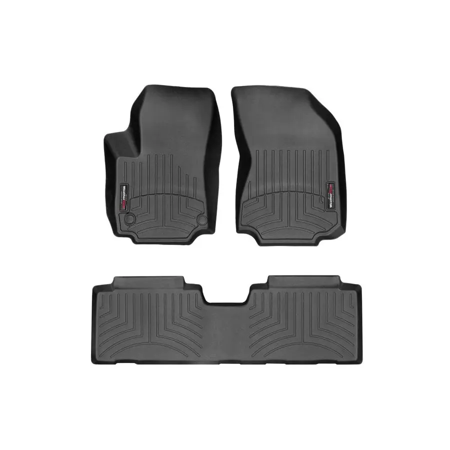 

Custom Fit FloorLiners for Chevrolet Equinox 1st amp 2nd Row 44117612, Black