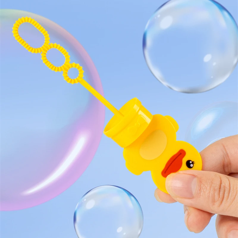 3Pcs/Set Cartoon Mini Bubble Wands Soapy Water Bubble Bottle Portable Kids Outdoor Bubble Blowing Toys for Wedding Birthday New