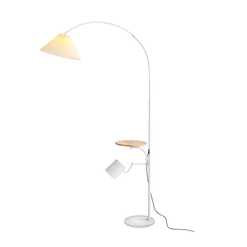 

Minimalist warm air floor lamp creative living room multi-functional shell lamp designer modern simple