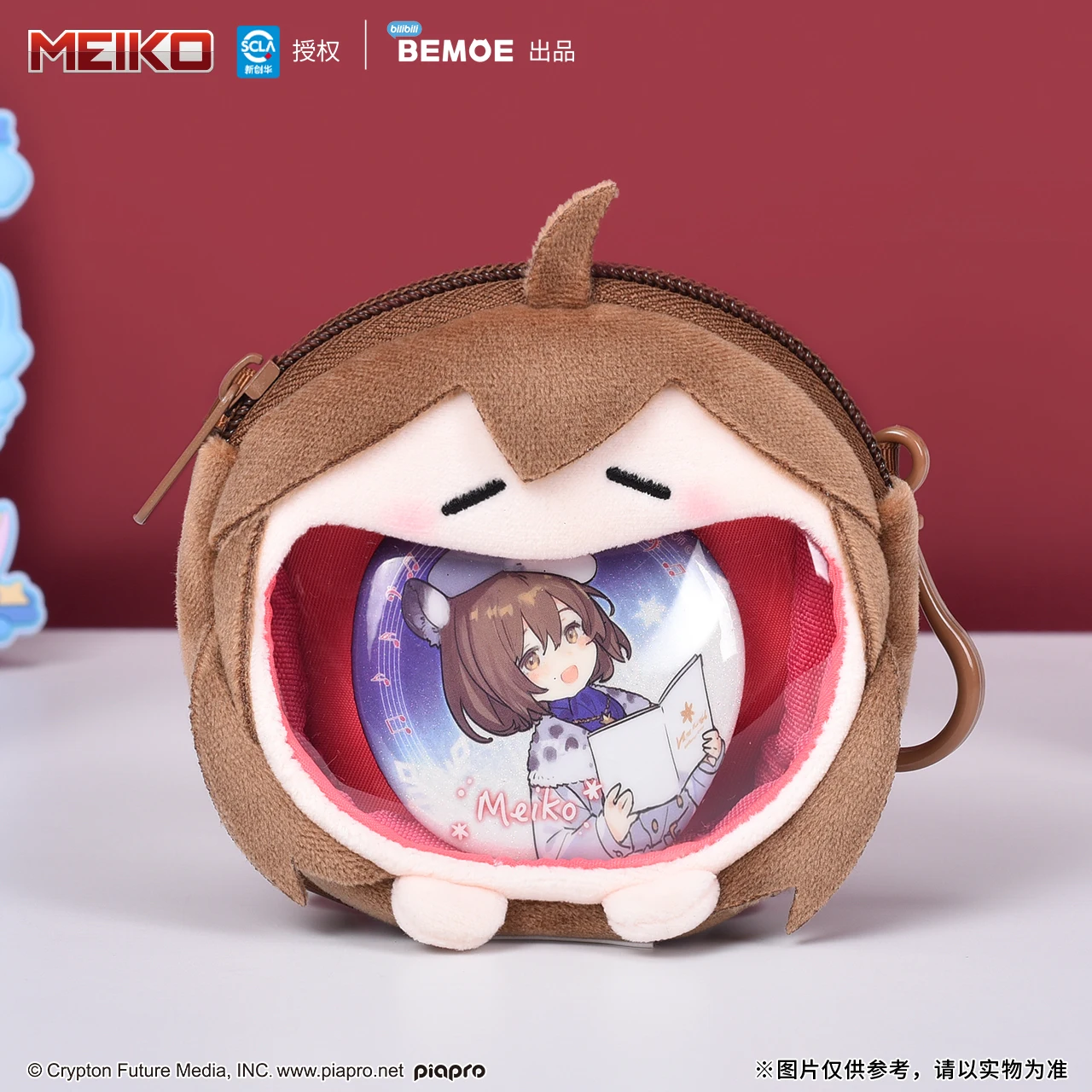 Original Bemoe Vocaloid Cosplay Miku Meiko Itabag Mini Ita Bag Women Plush Earphone Pouch Anime Purse Men Small Shoulder Bags