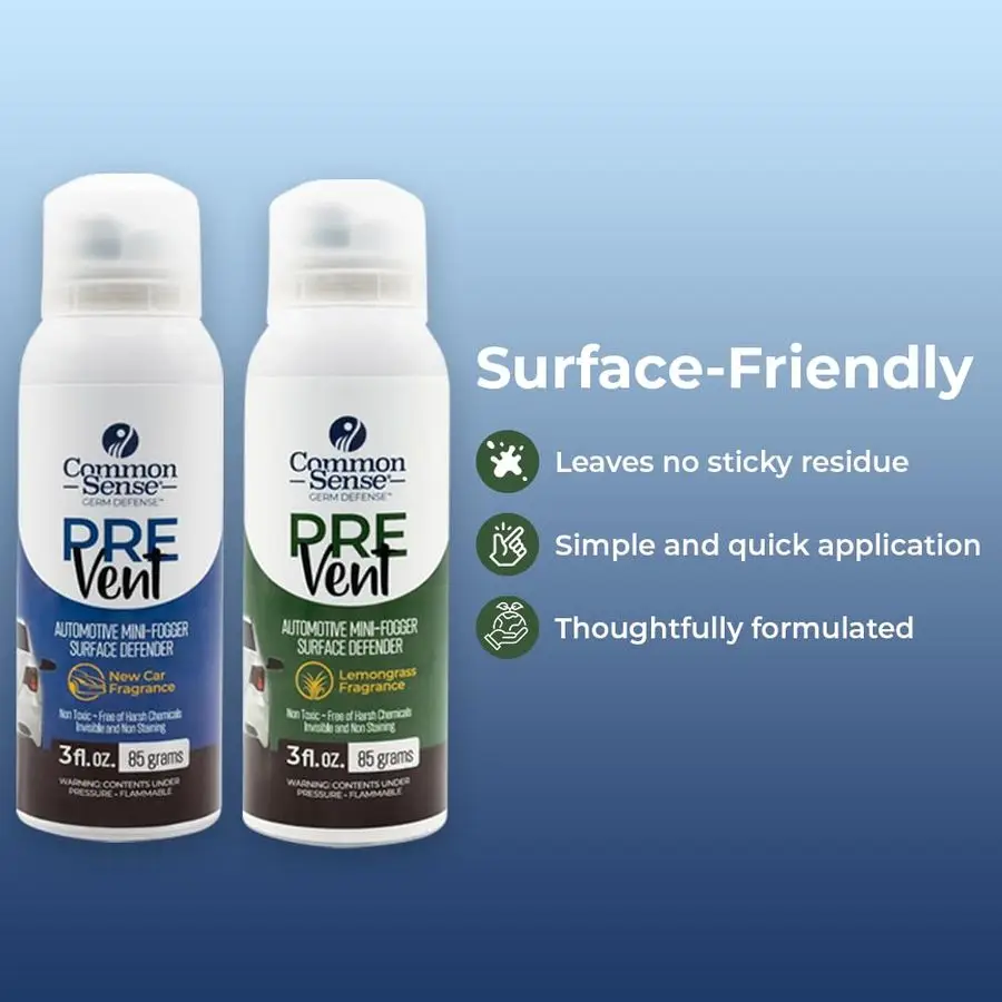 منعش هواء مزيل الروائح الكريهة للسيارة من سمارت، بخاخ طويل الأمد للتحكم في الرائحة للمركبات، عطر سيارة جديد، 3 فلوريدا. أوز 5 عبوات