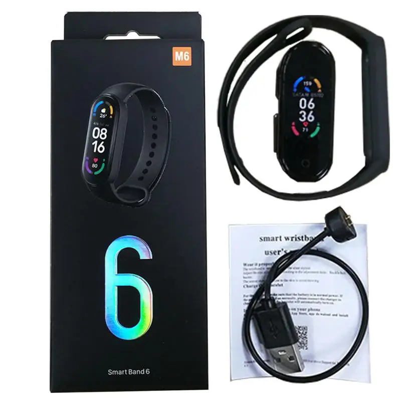 Fitness Tracker Heart Rate Monitor Watch Waterproof Smart Bracelet Heart Rate Sleep Blood Oxygen Monitor Smart Wristband