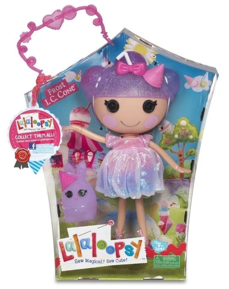 

New Toys Lalaloopsy Frost IC Cone Purple Crystal Style Full Size Large Doll 30cm Figure Toy for Girls Children Christmas Gifts