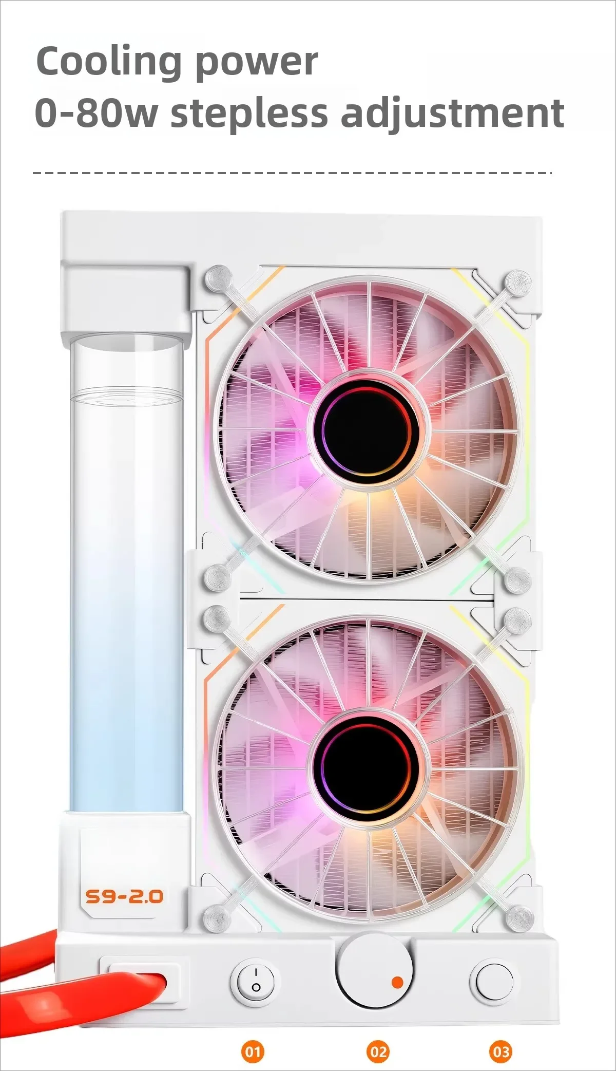 Tablet Game LIVE Dedicated Semiconductor Cooling，S9 Mobile Phone Water Cooling Radiator