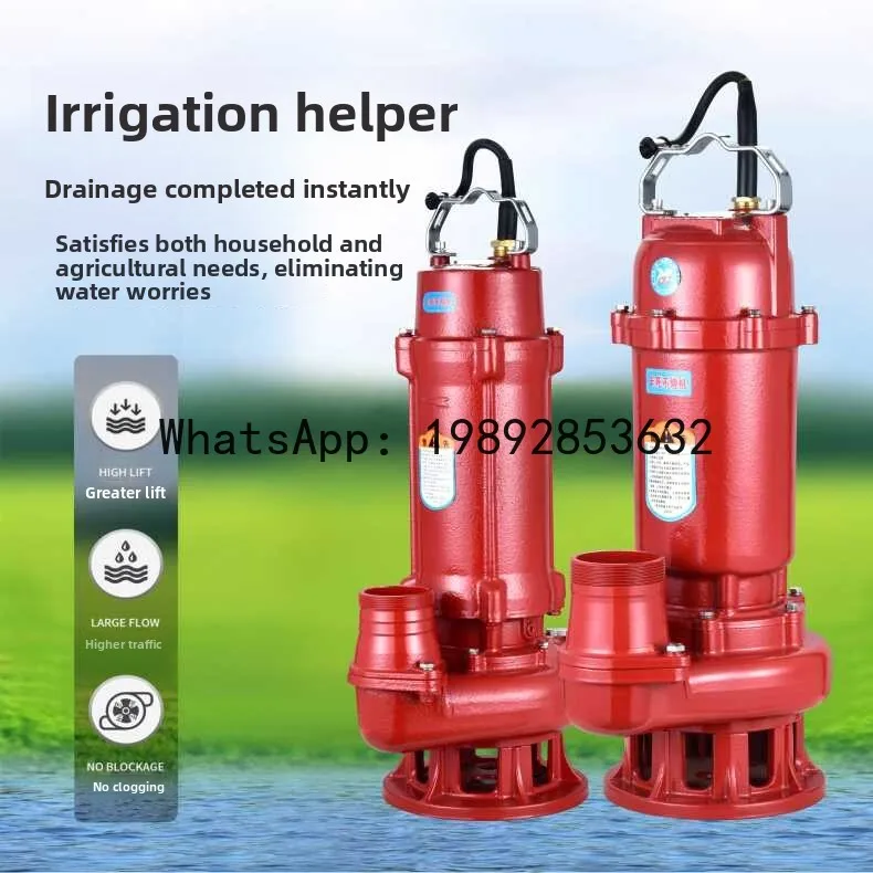 LYY Pig Farm Pump Universal Type Manure Pump Small 220V Three-phase Electric Water Pump Farm Biogas Pool