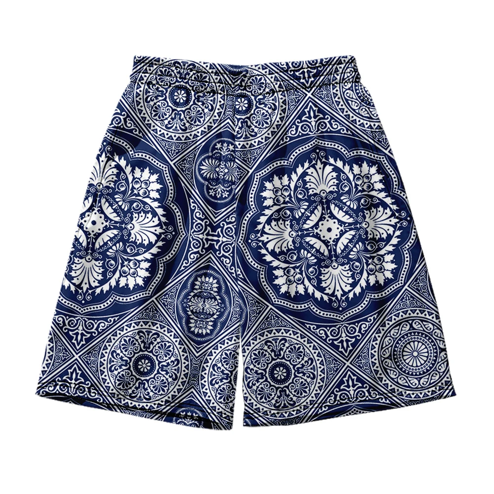 

Beach Shorts Men's and women's clothing 3D digital printing casual shorts Fashion trend couple Pants 17