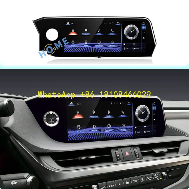 

12.5" Android 11 8+128G Car Radio for Lexus ES ES200 ES250 ES350 ES300H 2018-2022 Multimedia Video Player CarPlay Autoradio