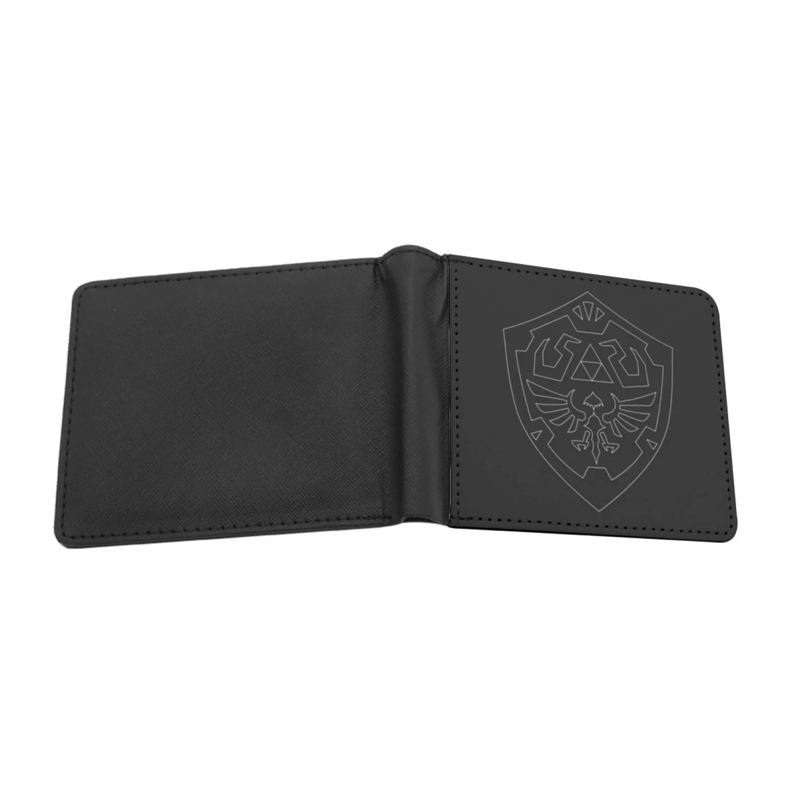 Hylian Shield White Short Men's Wallet Multifunction Purse Male Pu Leather Wallet Legend Of Legend Majora Majoras Kokiri Forest