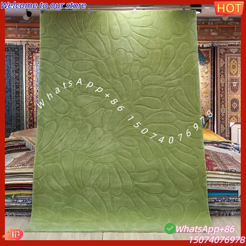 2026New Customized China Tufted Woolen Carpet Hand Tufted Carpet Area Rug for Elegant Living Room Decor