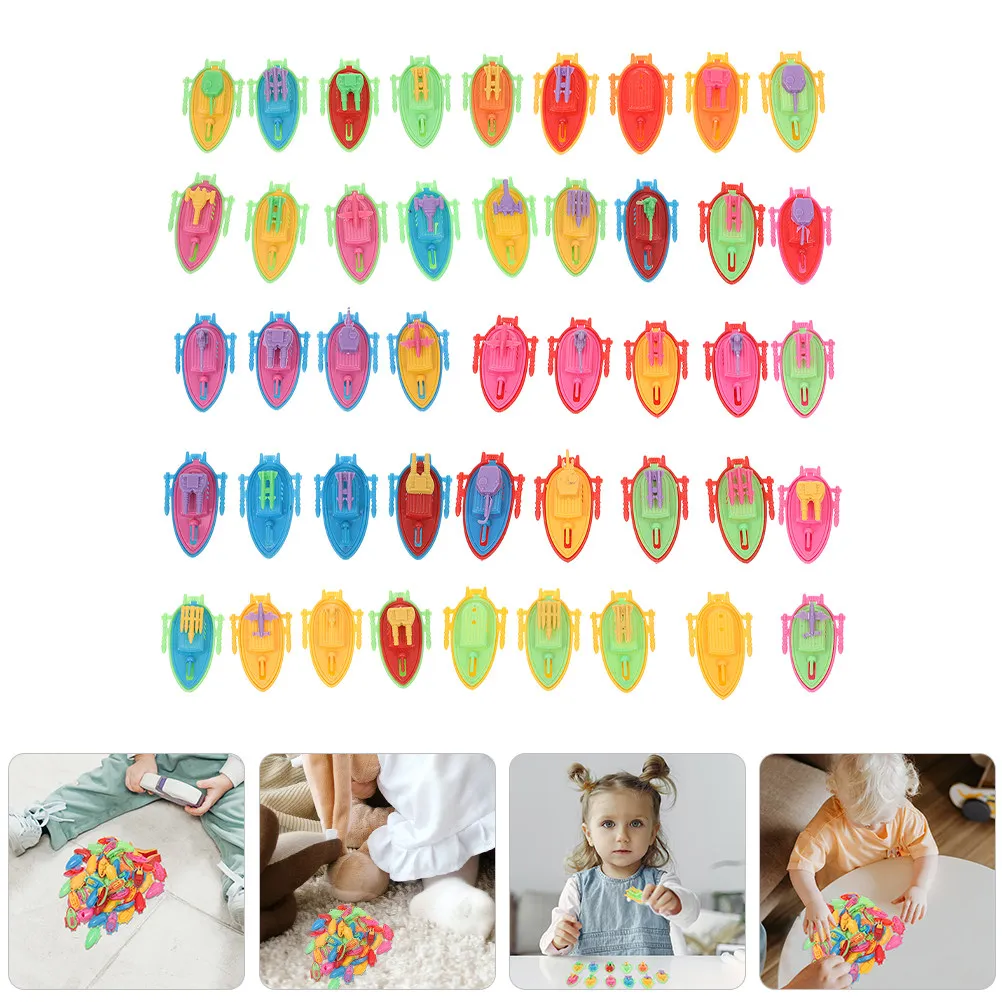 

30Pcs Plastic Sailboats Miniature Boat Crafts Home Office Bedroom Desk Decor Party Favor Beach Decoration Boat Toy