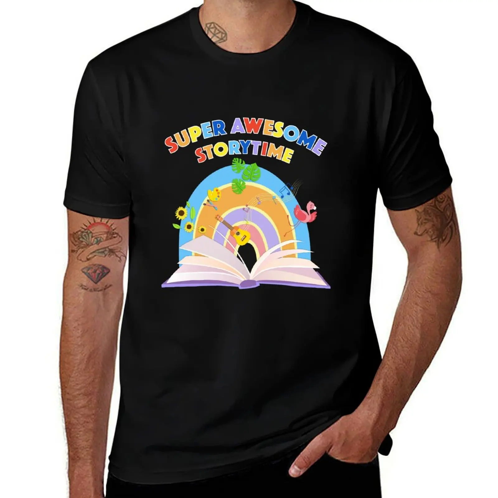 

Super Awesome Storytime T-Shirt basketball graphic tees cotton man t-shirts anime Funny t-shirt t shirt men