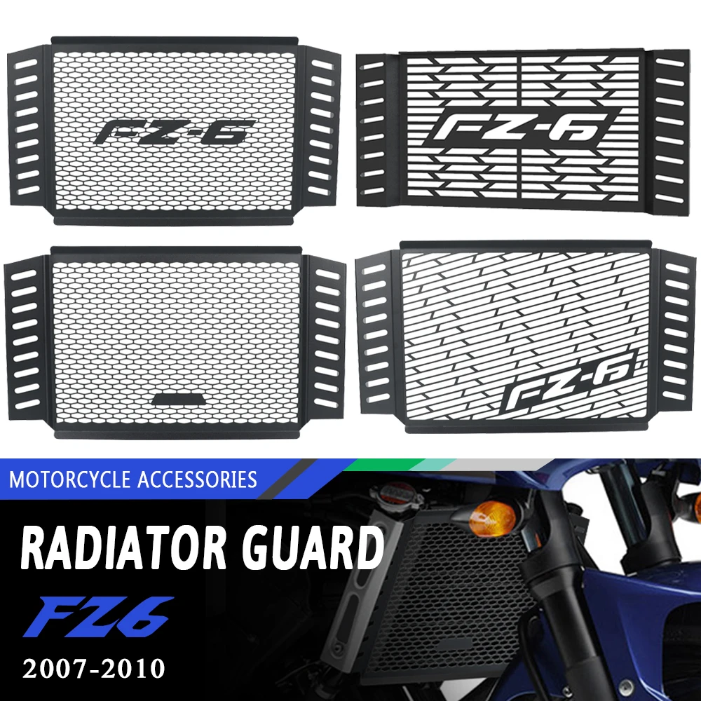 

FZ-6 Fazer FZ6 N/S/S2 FZ6N FZ6S 2004 2005 200 Motorcycle Accessories Radiator Guard Protector Grille Cover For Yamaha