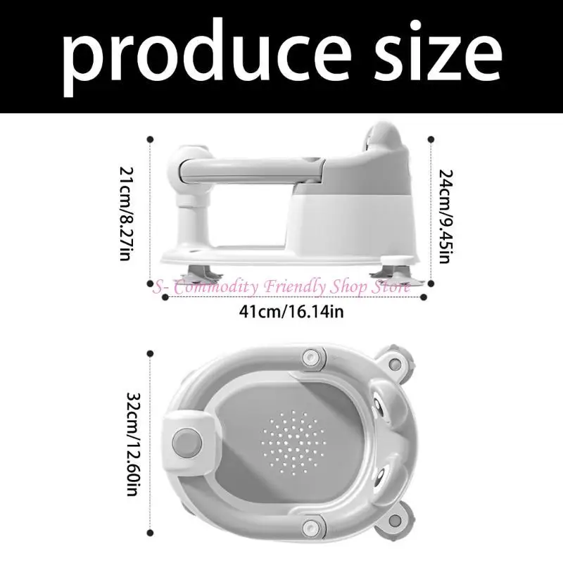 85ae 아기 안티 슬립 욕조 시트 매일 유아용 안전 샤워를위한 인체 공학적 디자인