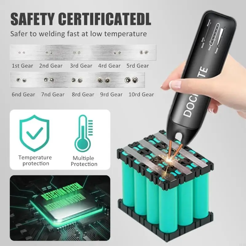 2025 جديد آلة لحام محمول قابلة للتعديل 11 إعداد لصيانة البطارية في الهواء الطلق المنزل