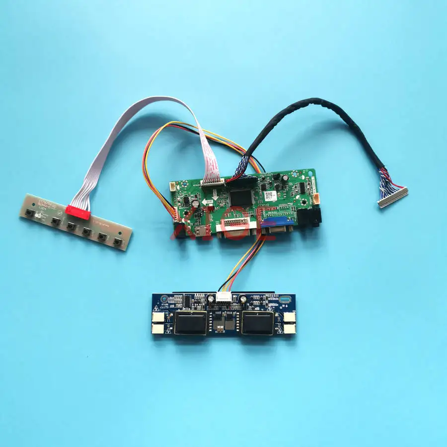 

Комплект платы контроллера экрана для CLAA170EA02 M170EN05 M170EN06 M170E4, DIY, 1280x1024, 1280*1024, VGA, DVI, HDMI, 4CCFL, 30-контактный LVDS