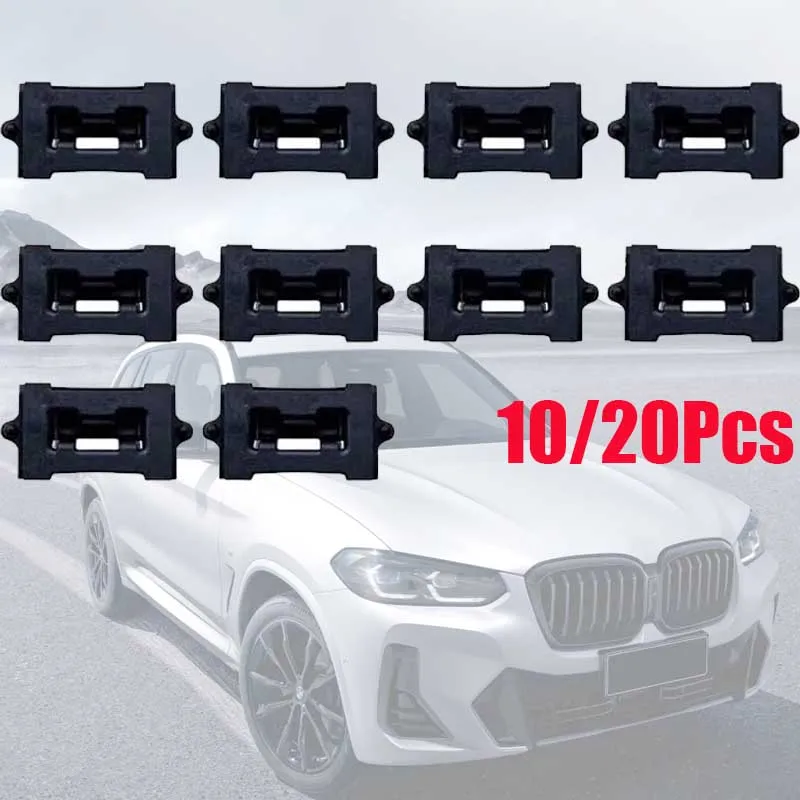 

10/20Pcs Car Interior Ceiling Clip Trim Clip Panoramic Roof Headliner Clip Black For BMW 1 3 5 6 7 Series X1 X2 X3 X4 X5