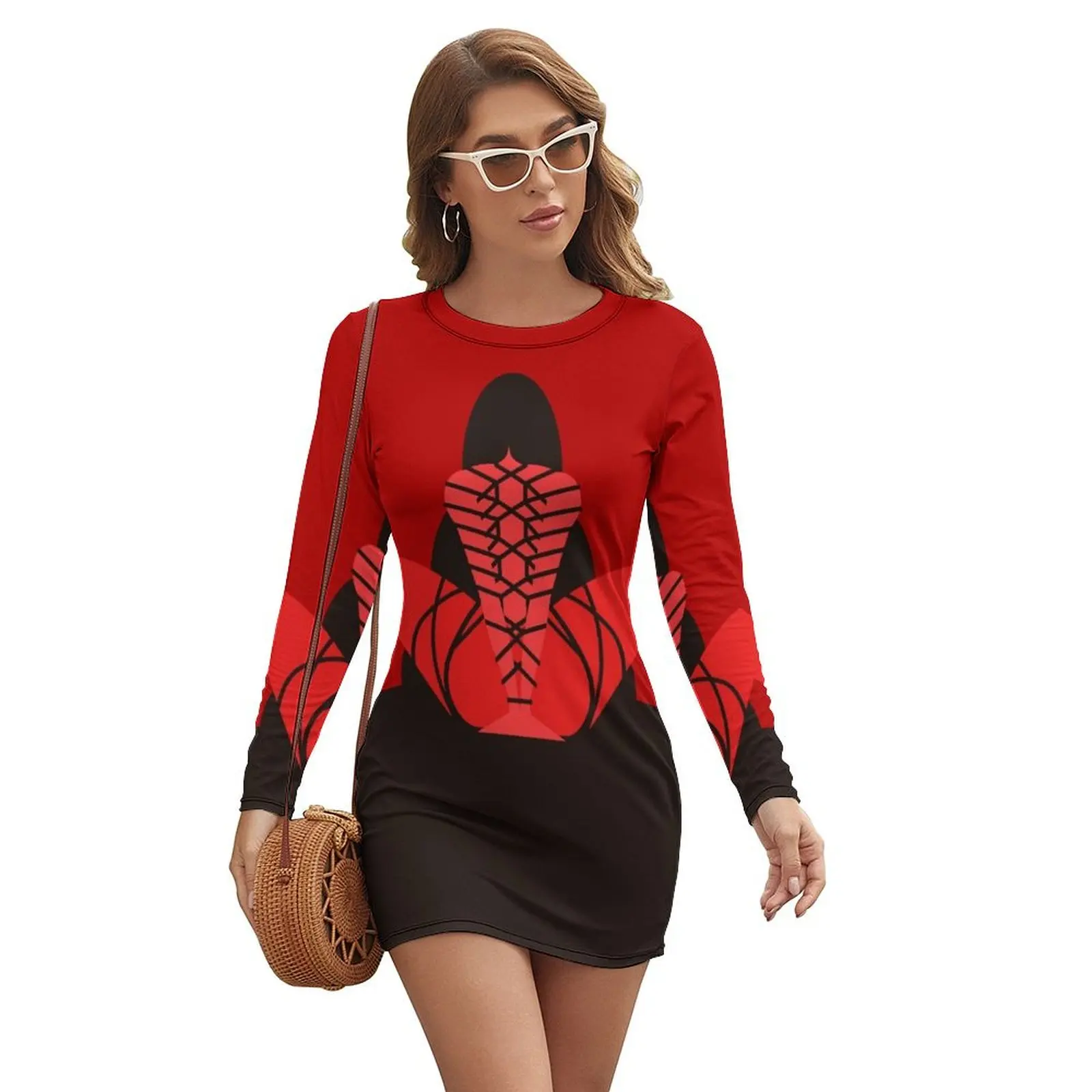 

shibari bondage girl Long-sleeved Dress Dresses luxury evening dresses 2024