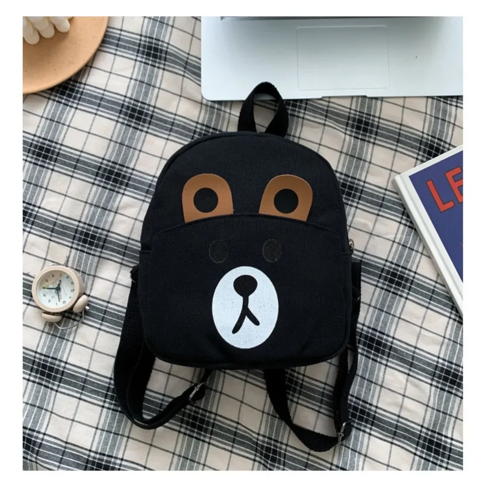 Cute Children School Bags 3D Cartoon Little Bear Plush Kids Backpack Kindergarten Boys Girls Schoolbags Mini Small Backpack