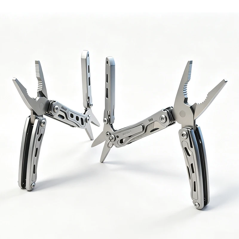 2025 Neues Mini-Flaggschiff 13-IN-1 Multi-Tool Faltbares EDC-Multitool Schraubendreher Zange Feile Lineal Outdoor-Handwerkzeuge