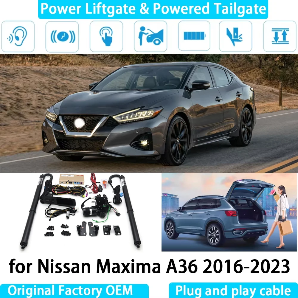 for Nissan Maxima A36 2016-2023 Automatic Electric Power Liftgate Powered Tailgate Strut Tail Gate Lift System