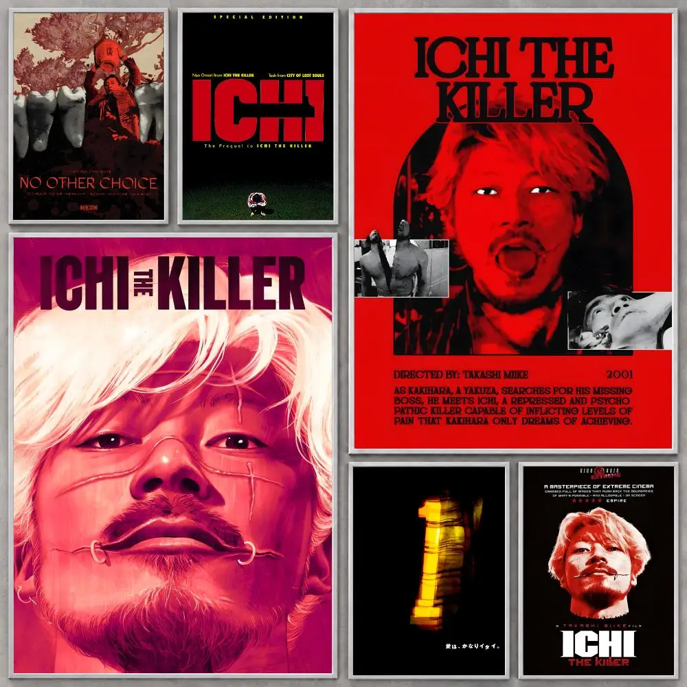 Manga Ichi the Killer Poster Character Print Japanese Graphic Streaming Film Style Wall Artwork Bedroom Decor