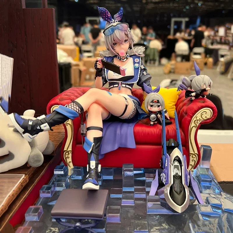 Game Honkai Star Rail Figure Peripheral Studio Hanser Silver Wolf Figurine GK Apex Innovation Figure Anime PVC Collection Statue