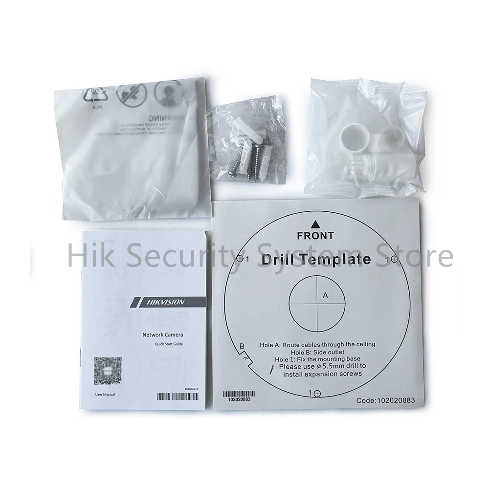 Hik DS-2CD2387G3-LIS2UY/SRB 8MP Smart Hybrid Light with ColorVu Fixed Turret Network Camera