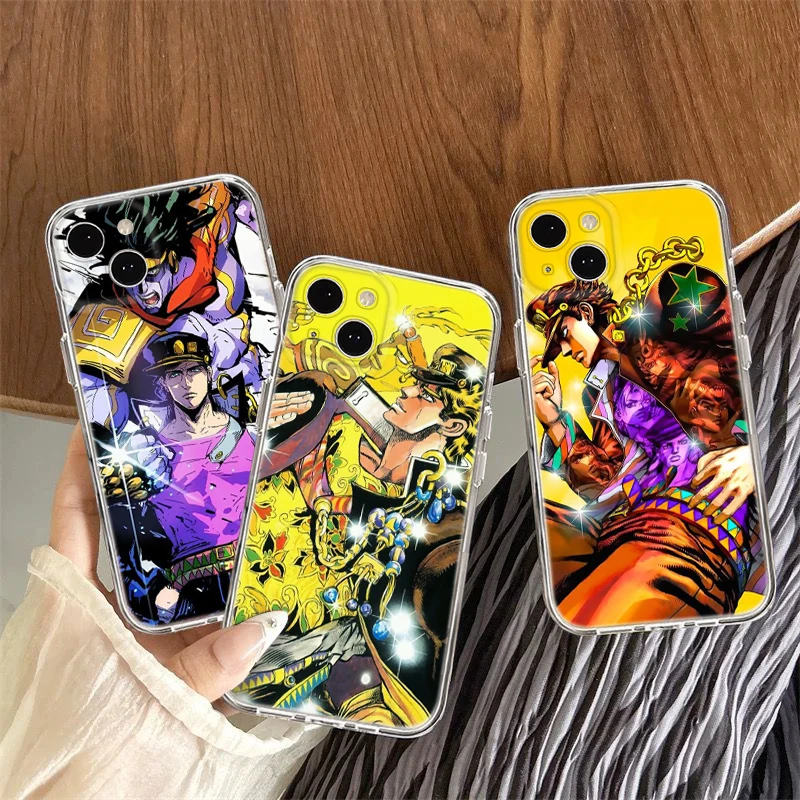 P196 Japońskie anime JoJo Soft Case dla Motorola Moto G Play E20 E4 E40 E5 E6 E6S E7 Power Edge 20 Lite Pro G200 G30 G4