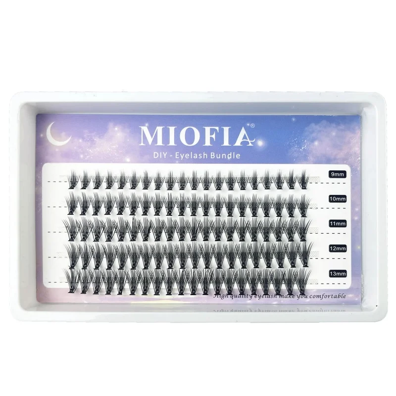 20D 손으로 삽입한 밍크 속눈썹 1 상자/100 묶음 자연 속눈썹 확장 3D 러시아 개별 속눈썹 클러스터 메이크업 도구