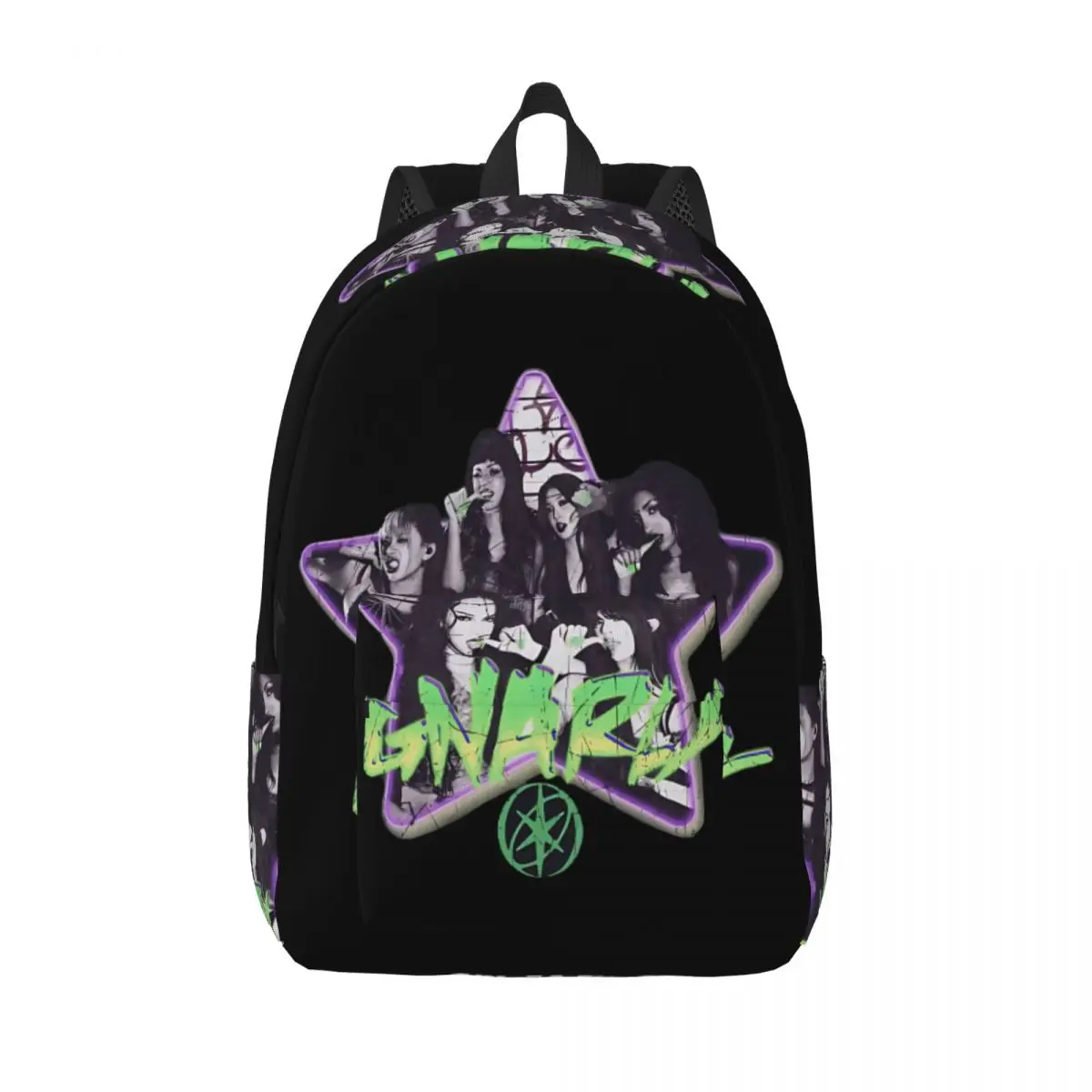 

Рюкзак Gnarly X Katseye для мальчиков и девочек, детский школьный рюкзак, холст, рюкзак для детского сада, сумка для начальной школы, подарок