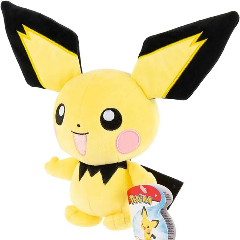 CutePokémon Pikachu Pichu Plush Toy Movies & TV & Games Soft Anime Stuffed Animals Figures Funny Gifts Plush Toys For Kids