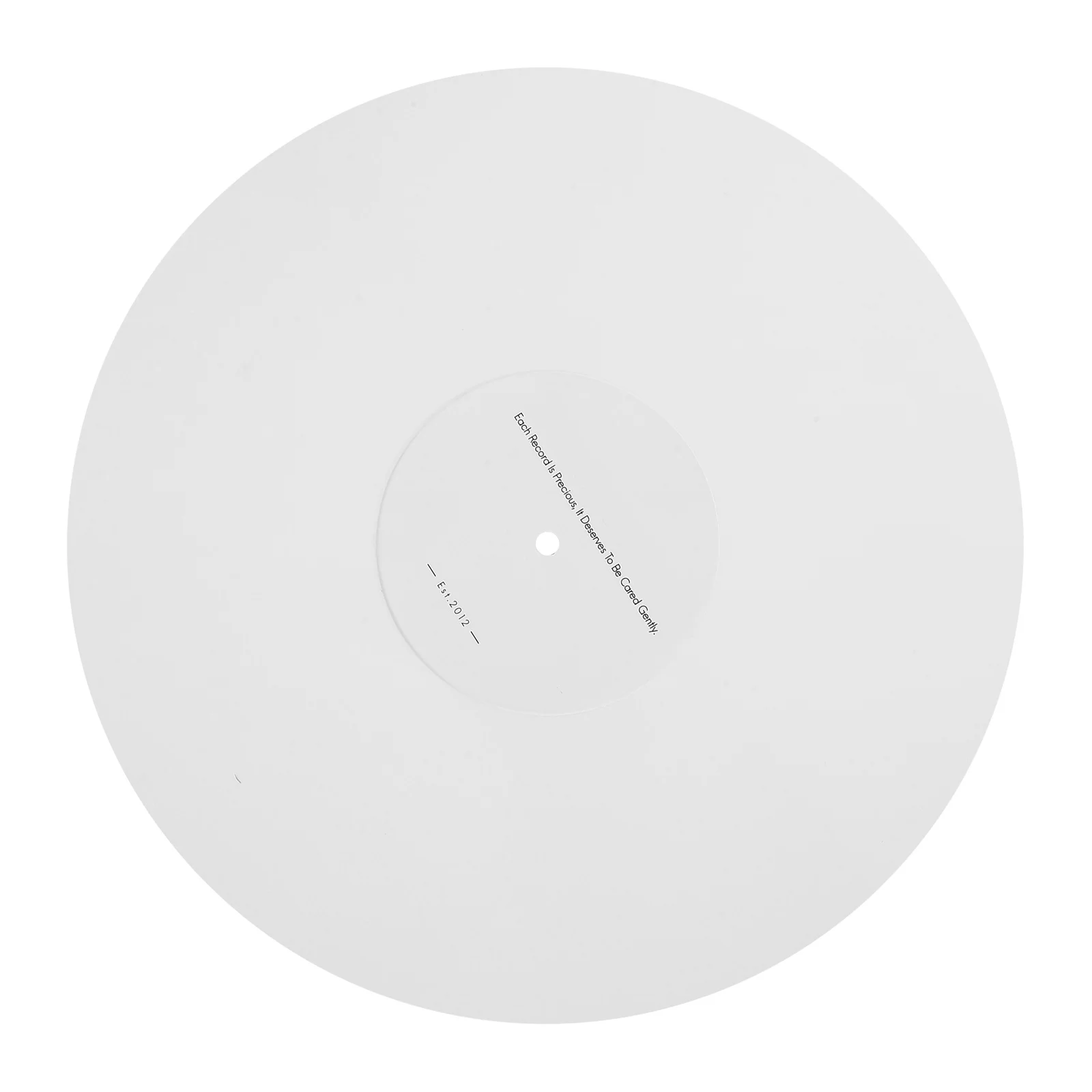 

Stable Acrylic Turntable Mat Durable Thick Vinyl Slipmat Anti Static Record Player Platter Mat Turntable Slipmat