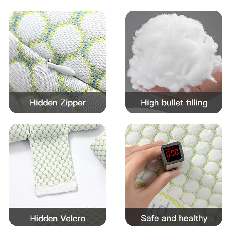 وسادة الحمل وسادة النوم للنساء الحوامل كرسي داعم للفقرات القطنية الظهر آلة قابل للغسل وسادة الأمومة وسادة الجسم