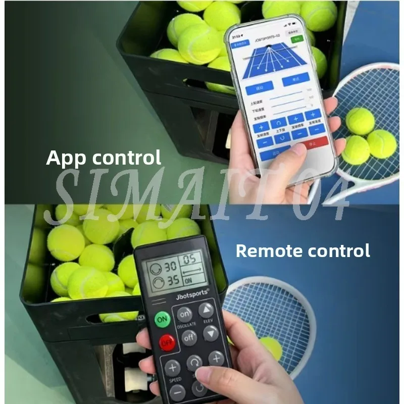 Auto Pickleball Serving Machine Adjustable Speed Pickleball Ball Machine for Home Club Coaches Training With APP Remote Control