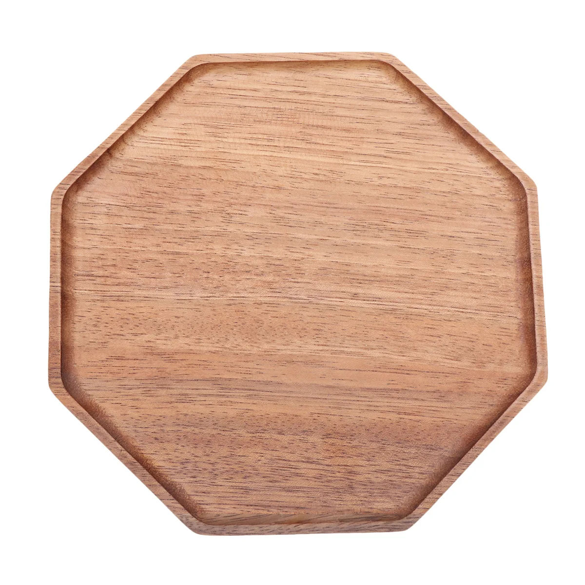 

20Cm Octagon Wooden Tray Natural Safe Material for Holding Sauces Spices Desserts Ideal for Christmas Thanksgiving