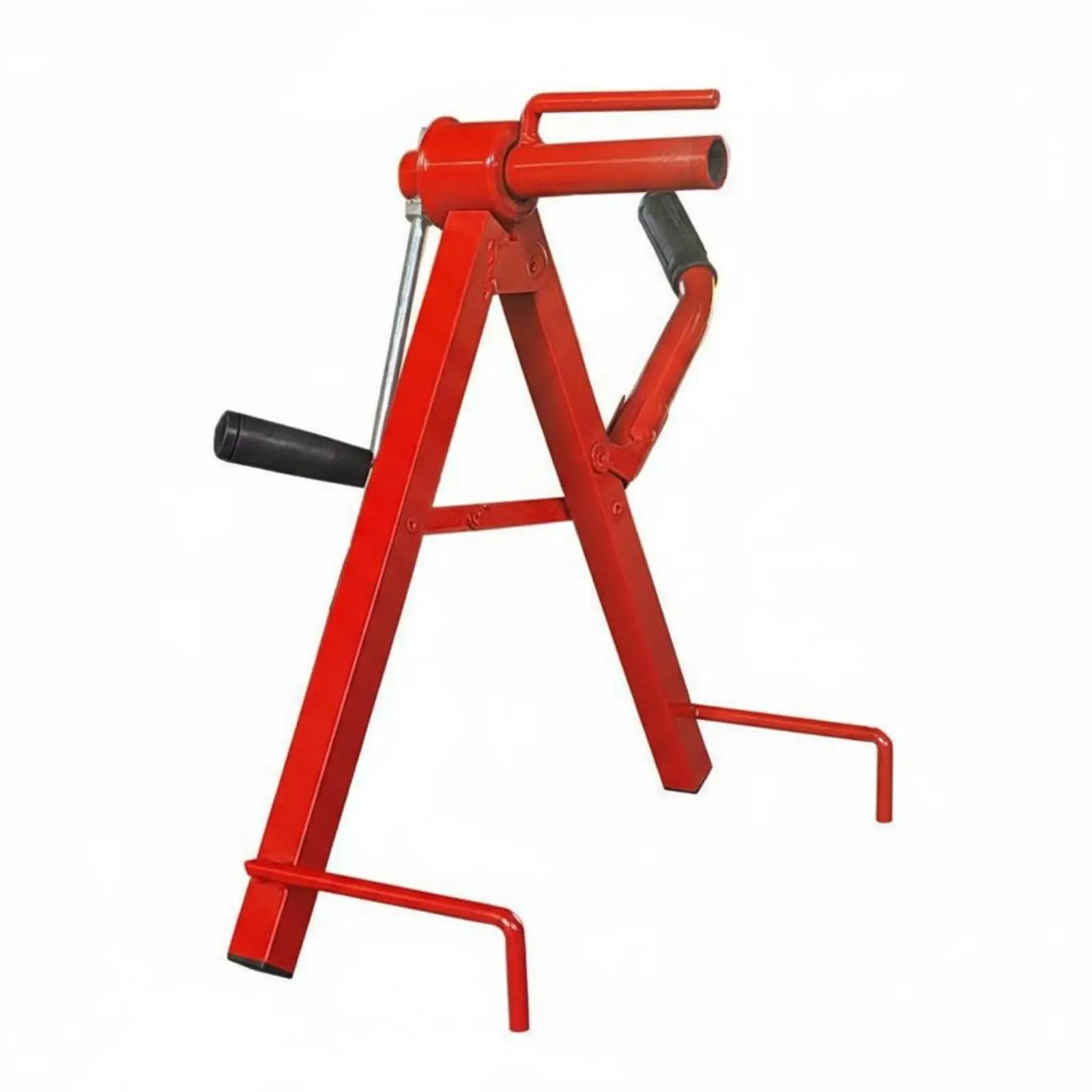 Foldable Irrigation Hose Reel Cart with Ergonomic Crank for Farm Fire Fighting Water Hose Storage