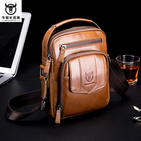 Men’s Vintage Genuine Leather Tote Shoulder Crossbody Bag Genuine Cowhide Small head compartment Tablet Laptop Phone Large Bag
