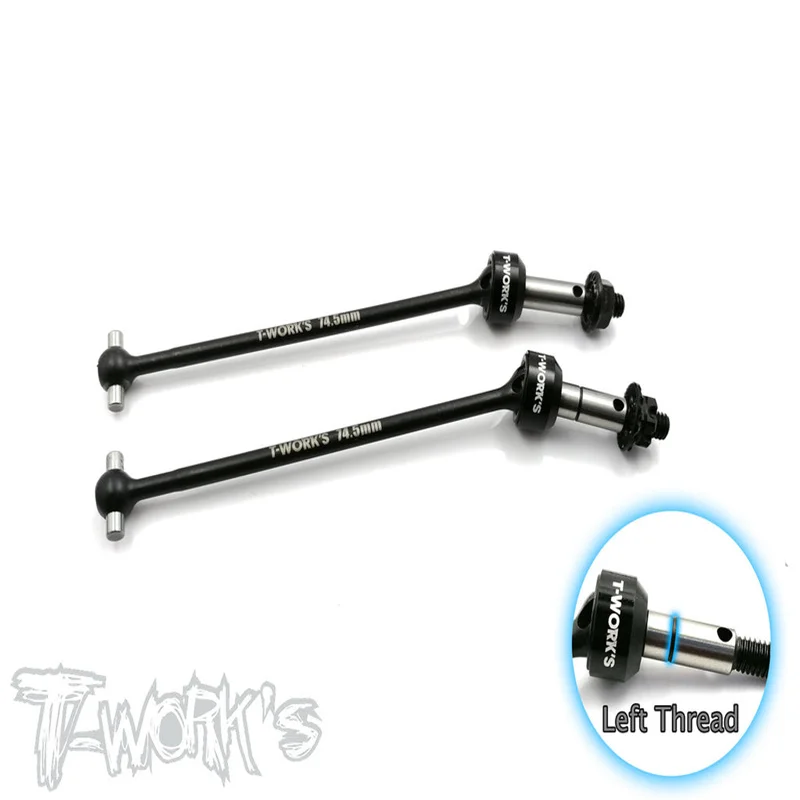 Original T works  CL-XB4-F Steel Front CVD Left Thread Set ( For Xray XB4 17/18 ) Rc part