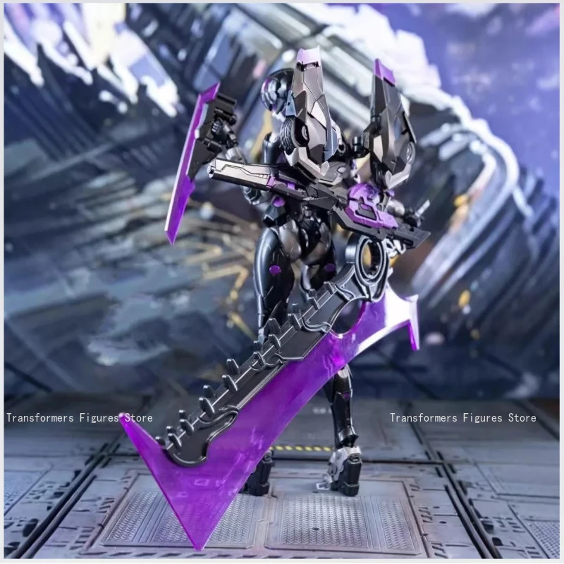 In Voorraad Transformers Charmant Infinity ko M66337 Dark Hunter Arcee Verjaardagscadeau Model Figuur Transformers Echt Speelgoed