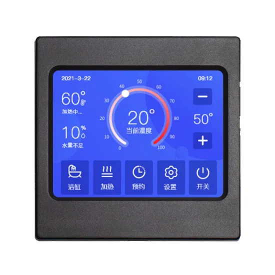 3.5-Inch Human-Machine Interface (HMI) Touch Screen Temperature Control Panel