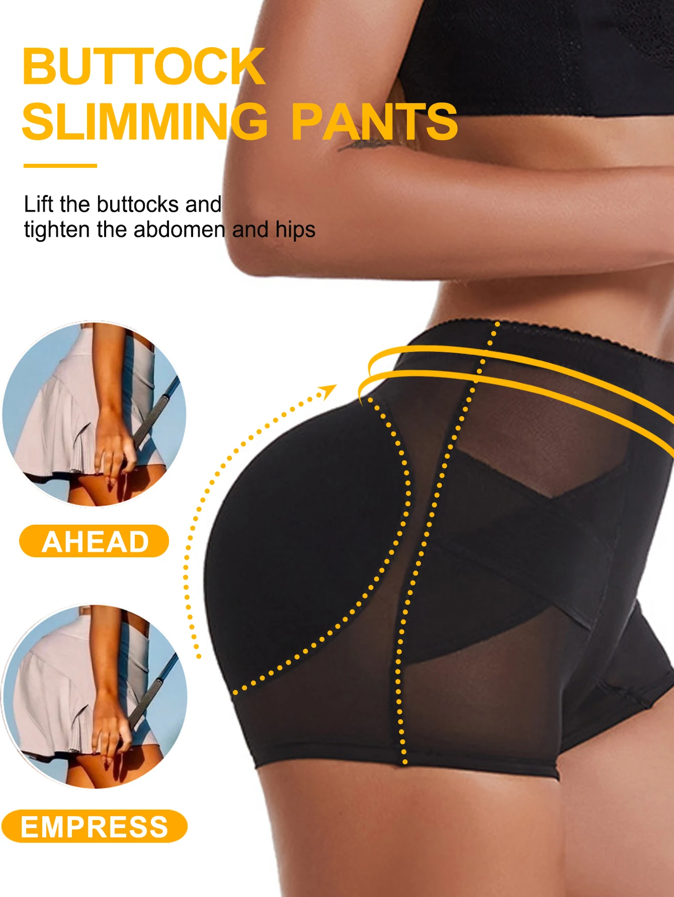 الإسفنج الوسادة سراويل بعقب رافع الملابس الداخلية وهمية الحمار بعقب المشكل سراويل الأرداف محسن منتصف الخصر المرأة مثير فقاعة بعقب