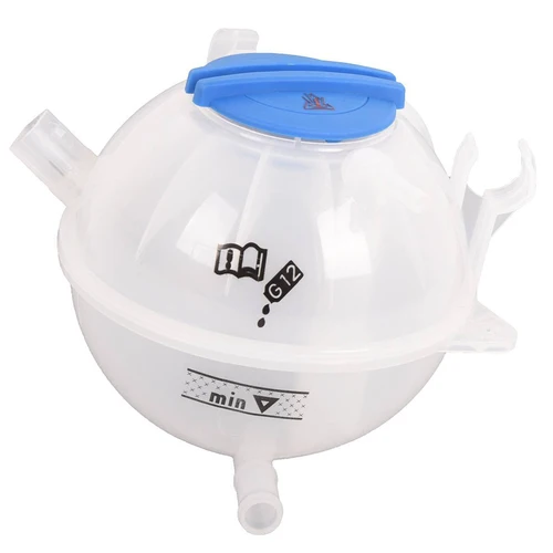 Imagen 1 del producto Botella y tapa del tanque del depósito del refrigerante del radiador del motor plástico para GOLF para MK6 1K 0121407 A 603-253 A prueba de fugas