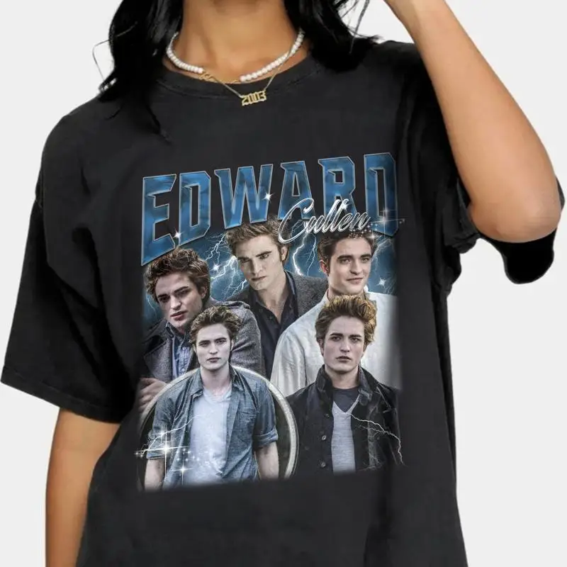 

Ограниченная винтажная футболка Эдварда Каллена для женщин и мужчин